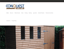 Tablet Screenshot of conquestjoinery.co.uk